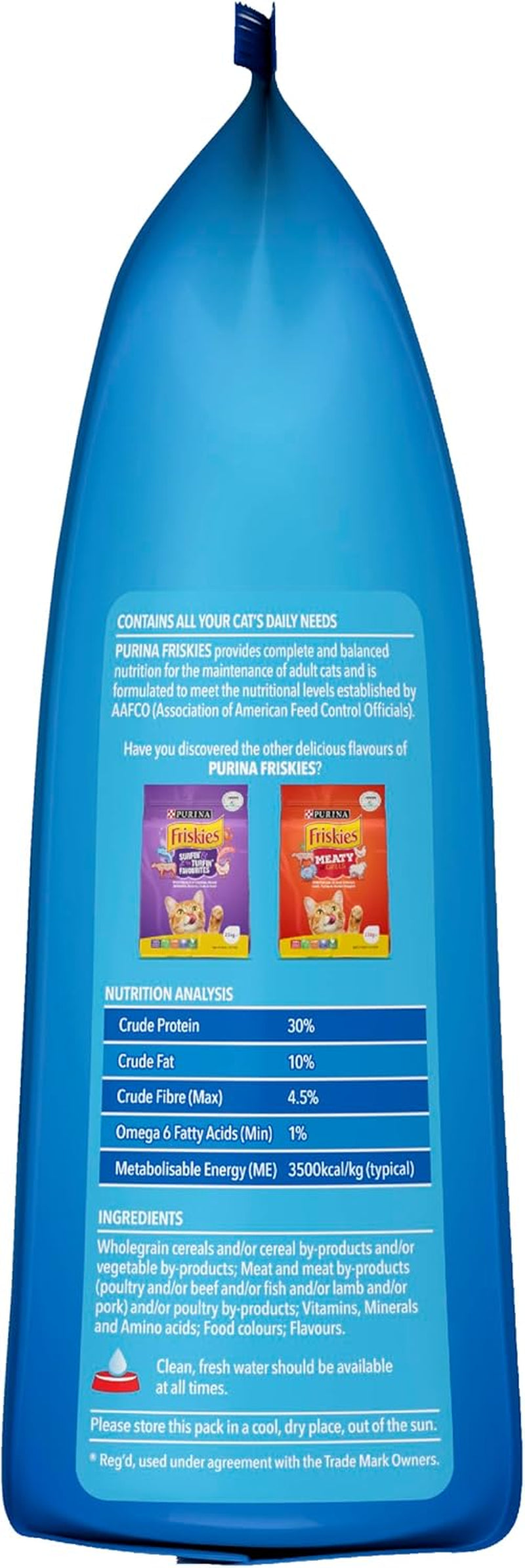 FRISKIES Adult Dry Cat Food Seafood Sensations 2.5Kg